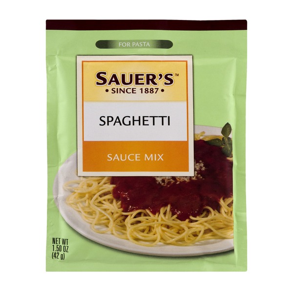 Sauer's Spaghetti Sauce Mix (1.5 oz) Instacart