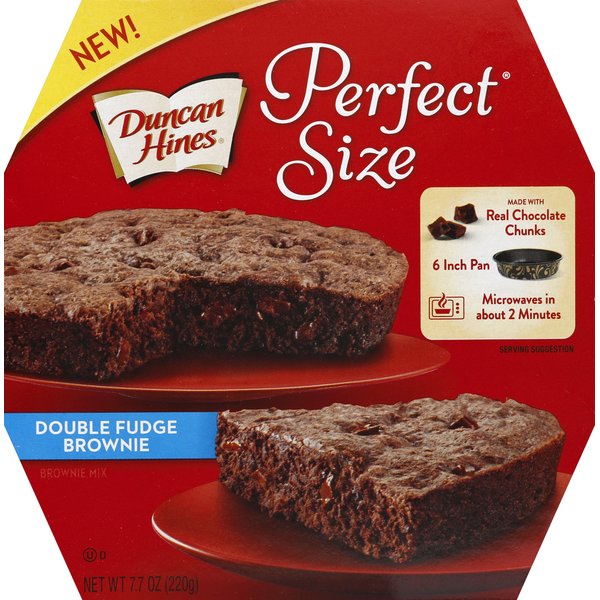 Duncan Hines Brownie Mix, Easy Brownie Kit, Double Fudge Brownie (7.7