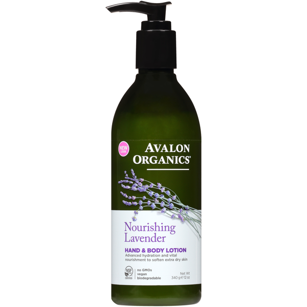 紫苑　ローション1 バーム2 Avalon Organics Nourishing Lavender Hand & Body Lotion Same-Day