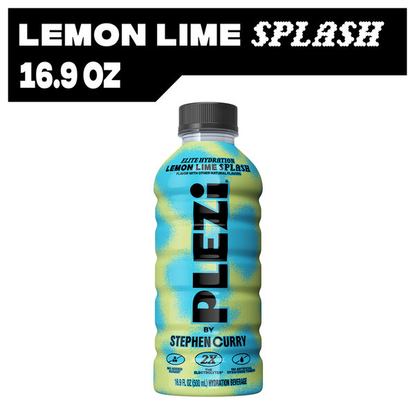 PLEZi Hydration Lemon Lime Splash Sports Drink