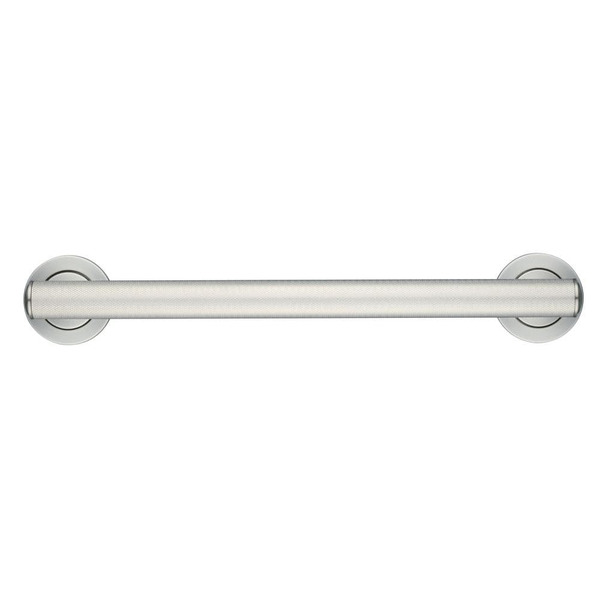 Glacier Bay 16 In. X 1.25 In. Dorind Decorative Grab Bar-minimalist Modern Full Knurling Bar In Bss