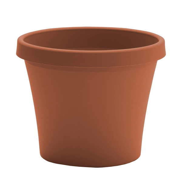 Bloem 9" x 10" TerraPot Resin Traditional Terracotta Clay Planter