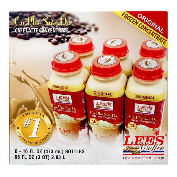 Lee S Coffee Concentrated Regular Flavor 6 Pack 6 Pk From Costco