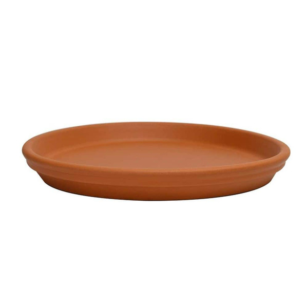 Vigoro 14 In. Large Clay Saucer Ceramic