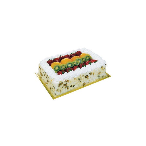 Quarter Sheet Tres Leches Cake With Fruit