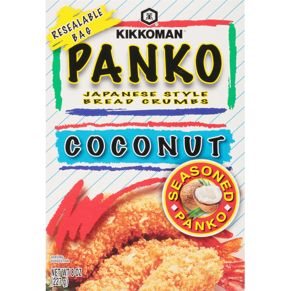 Kikkoman Panko, Bread Crumbs, Japanese Style, Coconut Same-Day