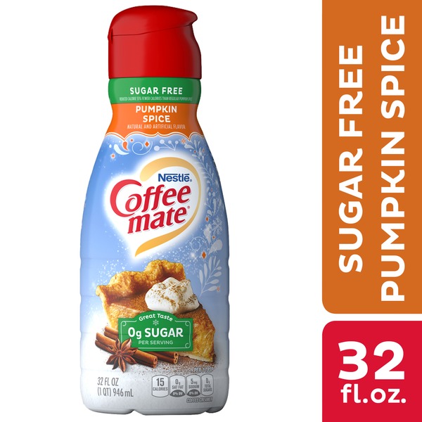 Nestlé Coffee Mate Pumpkin Spice Sugar Free Liquid Coffee Creamer (32