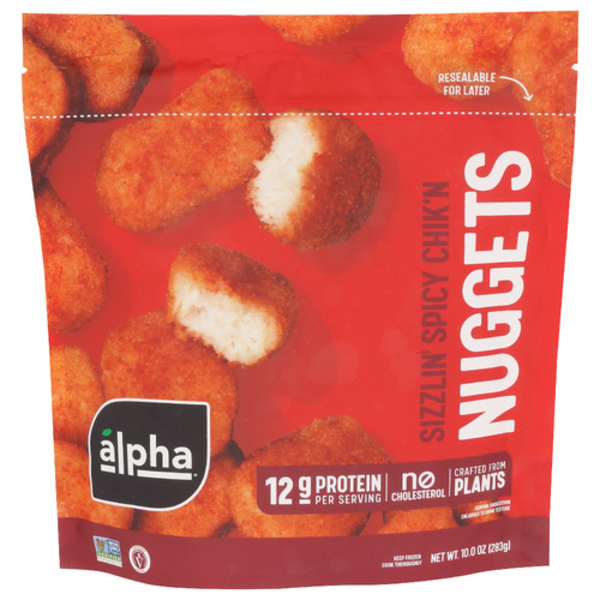 Alpha Sizzlin' Spicy Chik'n Plant-Based Nuggets Same-Day Delivery