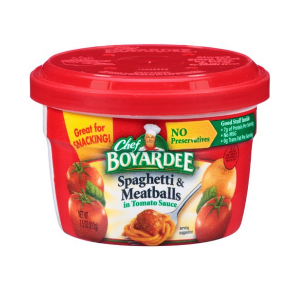 Chef Boyardee - Spaghetti & Meatballs Pasta - 12/7.5 oz Can