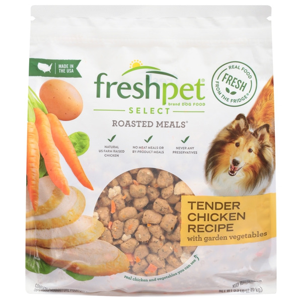 Freshpet Fresh Dog Food, Freshly Roasted Meals, Tender Chicken