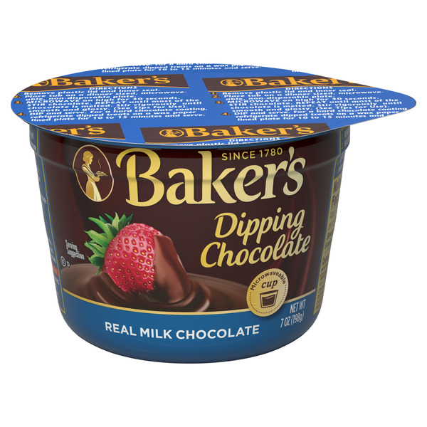 Baker's Real Milk Dipping Chocolate Same-Day Delivery or Pickup