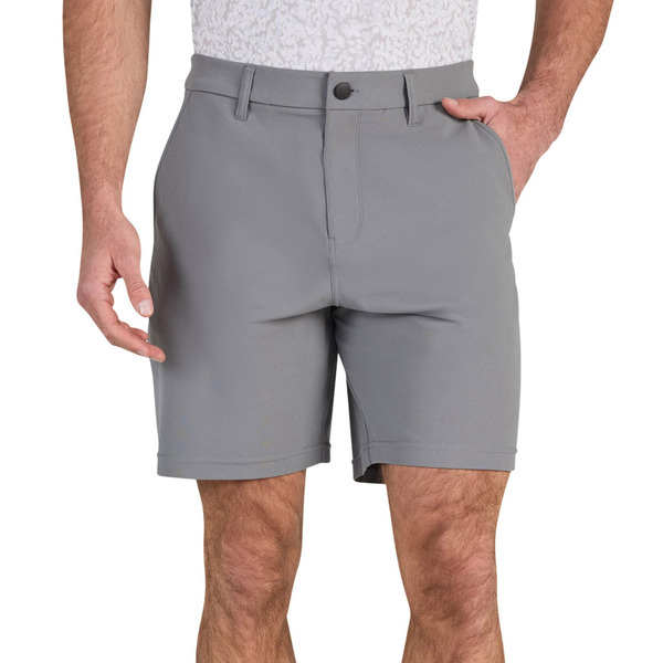 Bad Birdie Men's 8" Golf Short, Size 38 - Grey