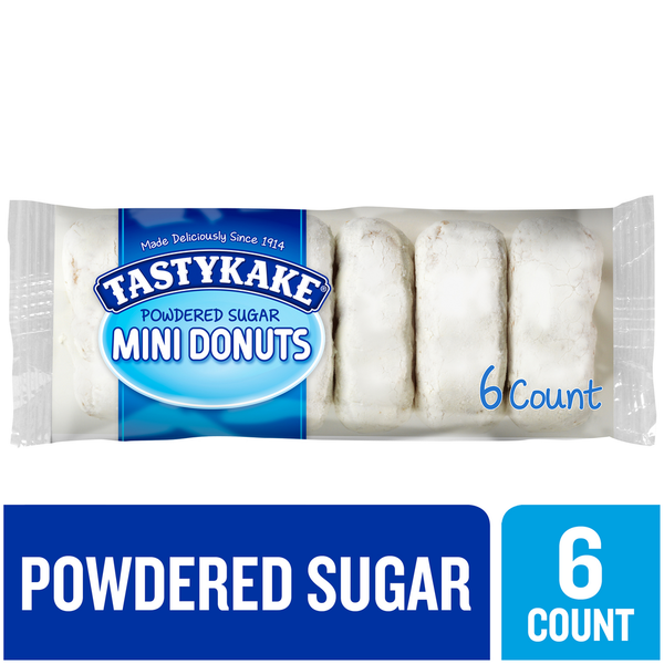 Publix Tastykake Donuts, Powdered Sugar, Mini SameDay Delivery or