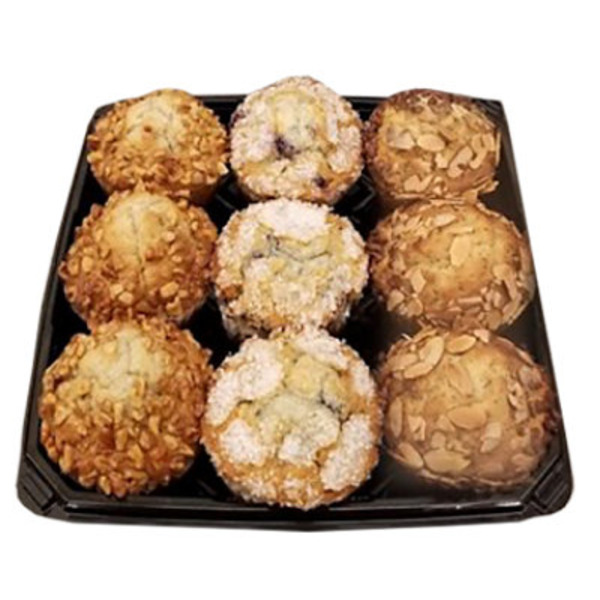 Banana & Almond Poppyseed Blueberry Muffins
