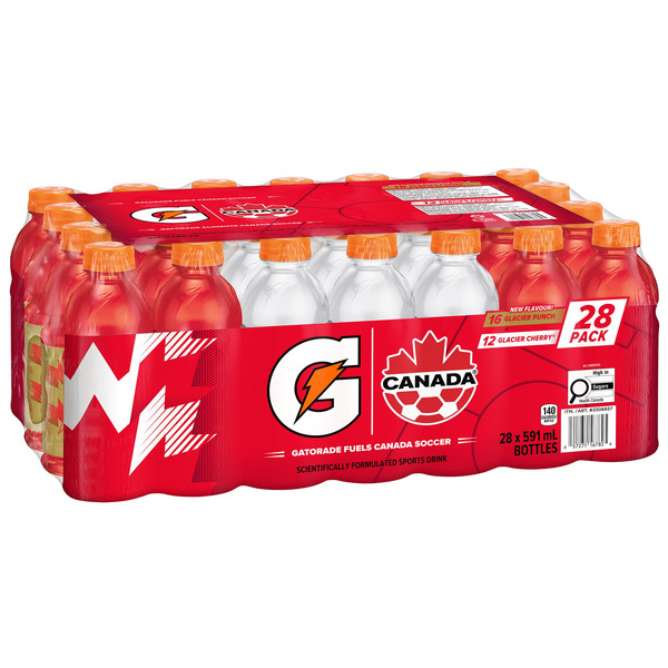 Gatorade Canada Club Pack, 28 x 591 mL