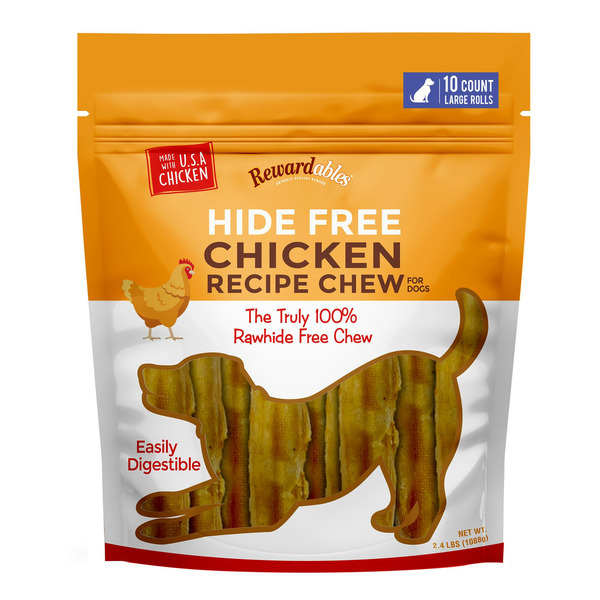 Costco Rewardables CHICKEN RECIPE HIDE FREE Limited Ingredient Chew For