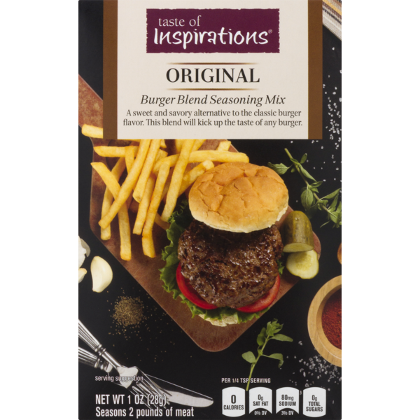 Taste of Inspirations Original Burger Blend (1 oz) Instacart