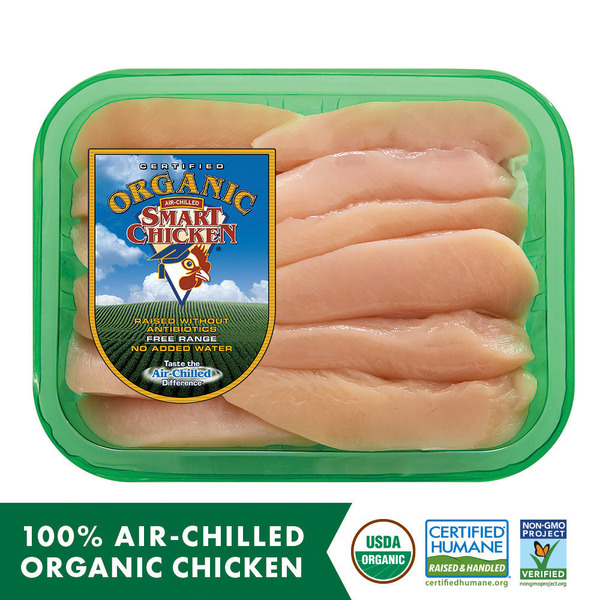 Smart Chicken Organic Air Chilled Chicken Tenderloins Same-Day