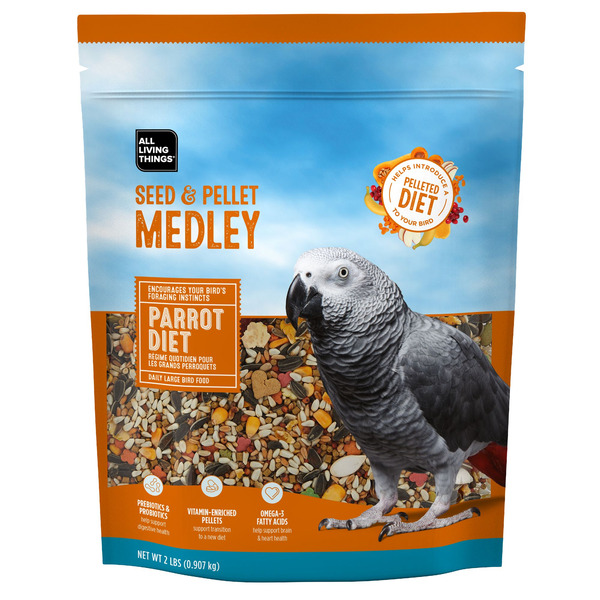 All Living Things Seed & Pellet Medley Parrot Diet