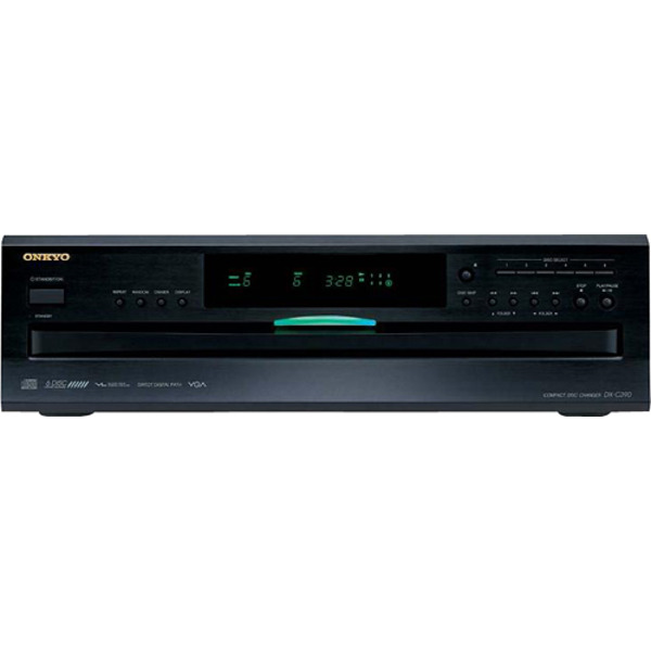 Onkyo Black 6-Disc CD Player