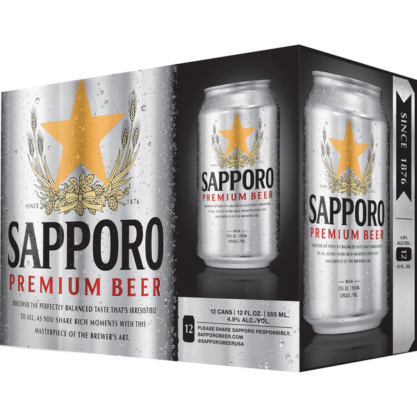 Sapporo Beer, Premium Same-Day Delivery | Binny's Beverage Depot