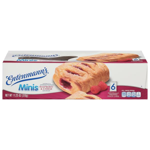 Publix Entenmann's Baker's Delights Mini Raspberry and Cheese Danish ...