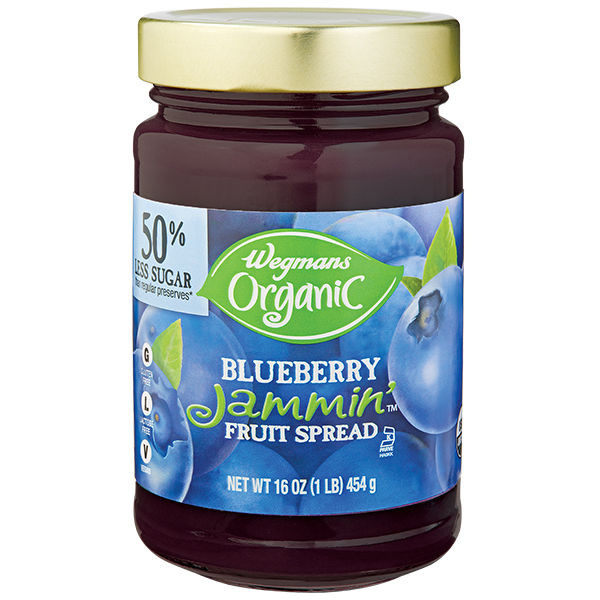 Wegmans Wegmars Organic Blueberry Jammin' Fruit Spread Same-Day ...