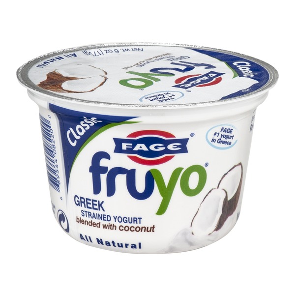 Fage Fruyo Greek Strained Yogurt with Coconut (6 oz) from Plum Market