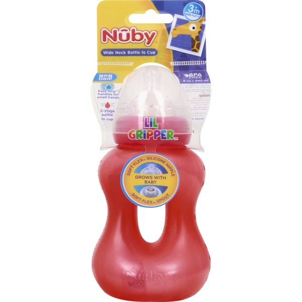 nuby wide neck bottles
