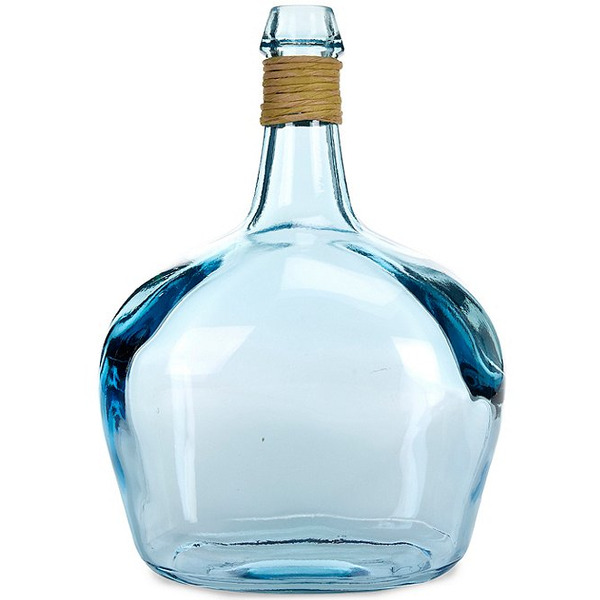 Southern Living Simplicity Collection Recycled Glass Carafe Vase