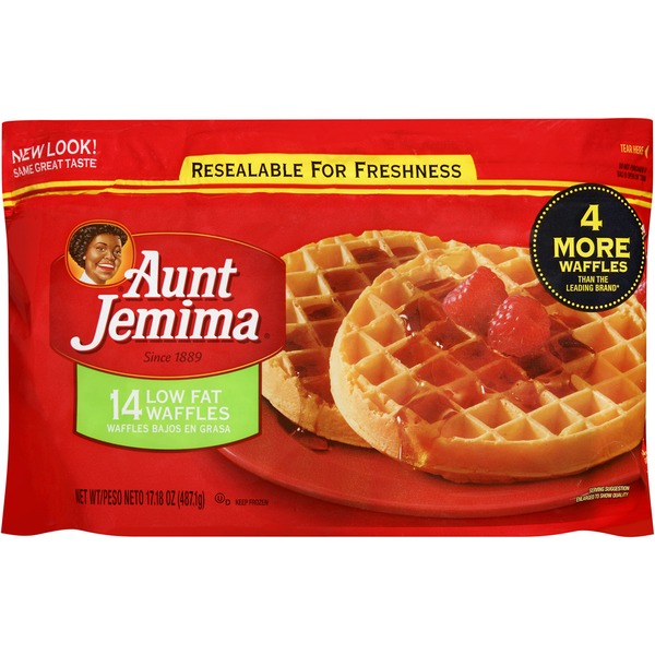 Aunt Jemima Low Fat Waffles (17.18 oz) Instacart