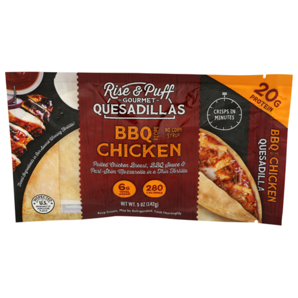 Rise N Puff BBQ Chicken Quesadilla