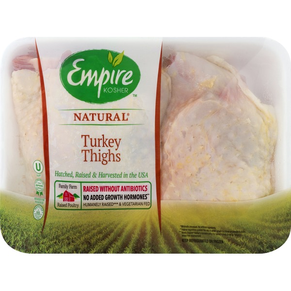 Empire Kosher Turkey Thighs, Natural (1 each) Instacart