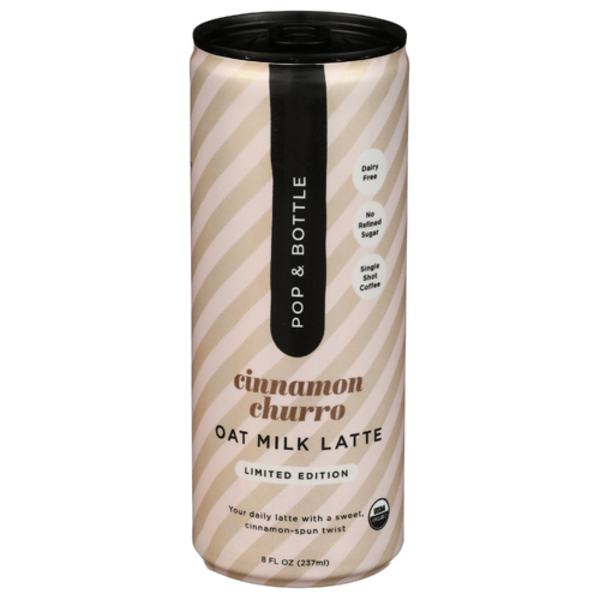Pop & Bottle Organic Cinnamon Churro Oat Milk Latte