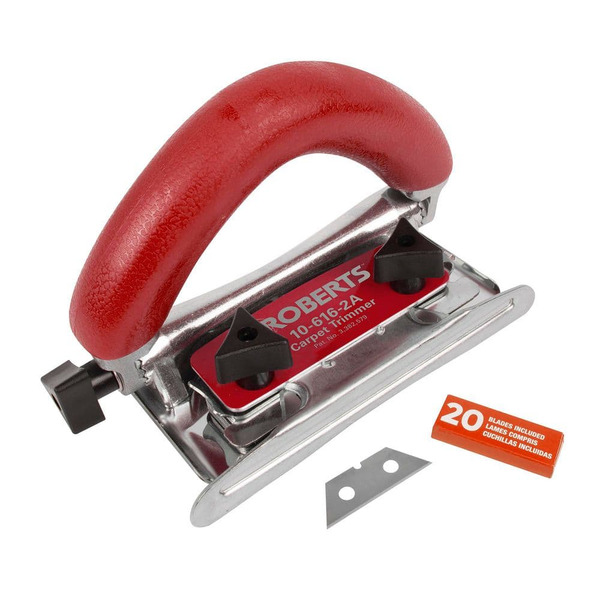 Roberts Conventional Carpet Trimmer With 20 Heavy Duty Slotted Blades