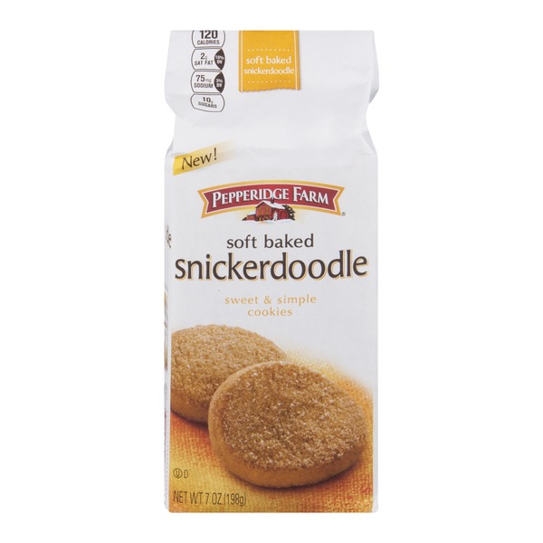 Pepperidge Farm Soft Baked Cookies Snickerdoodle (7 oz) Instacart