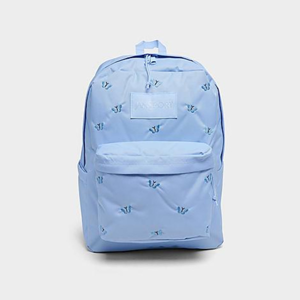 Jan Sport SuperBreak Plus Backpack, One Size - Blue Butterfly