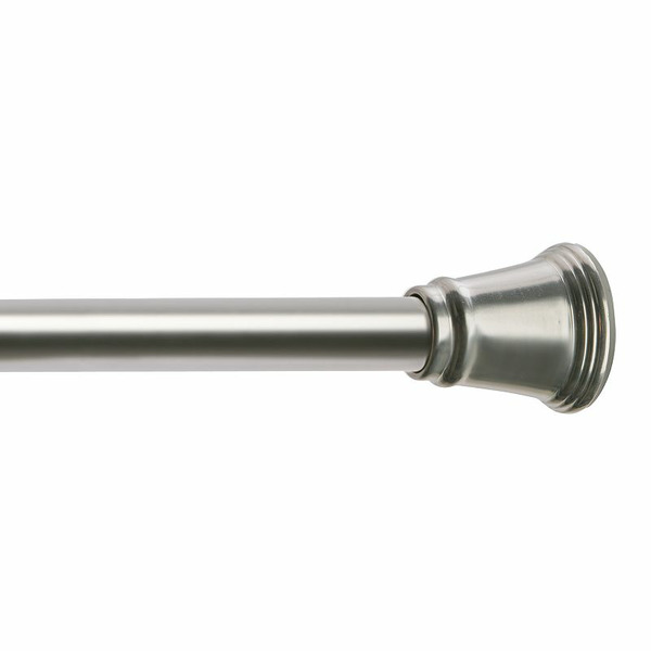 Sonoma Goods For Life Brooks Rustproof Aluminum Finial Shower Tension Rod - Brushed Nickel