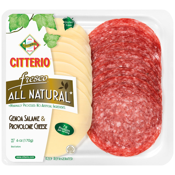 Citterio USA Genoa Salame & Provolone Cheese Fresco