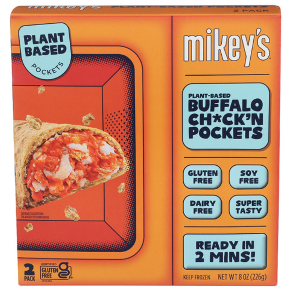 Mikey's Plant-Based Buffalo Chicken Pockets Same-Day Delivery or