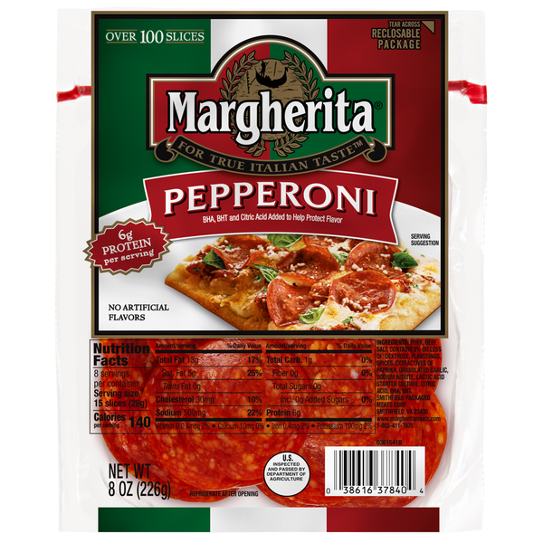Margherita Pre Sliced Pepperoni Same-Day Delivery or Pickup | Cub