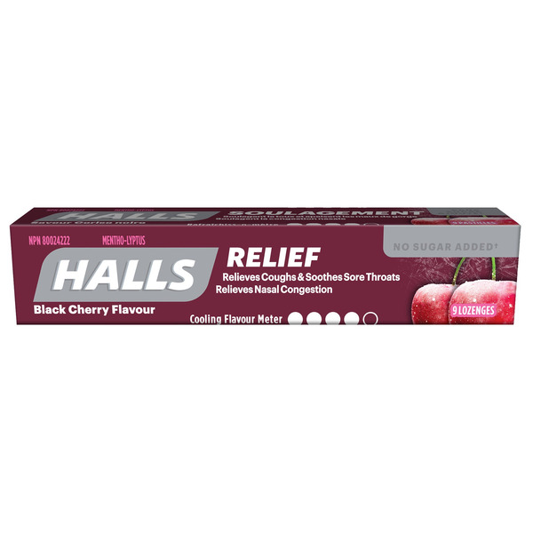 Halls Sg 190033 Ml Sf Black Cherry (Case)