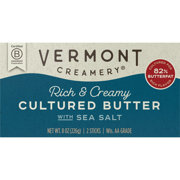 Vermont Creamery Culture Butter with Sea Salt