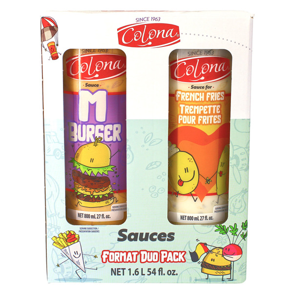Colona Burger & Fries Sauces