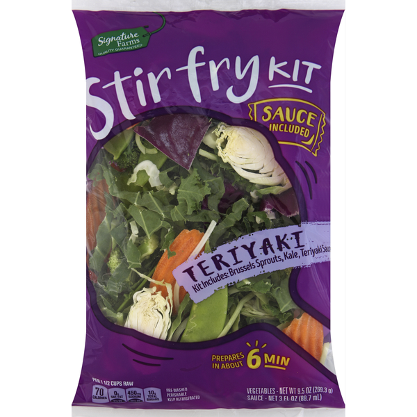Signature Farms Stir-Fry Kit, Teriyaki