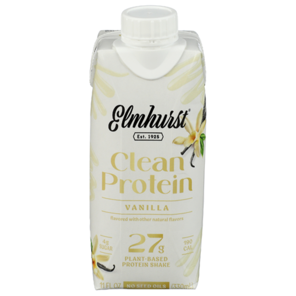 Elmhurst Vanilla Plant-Based Clean Protein Shake Same-Day Delivery