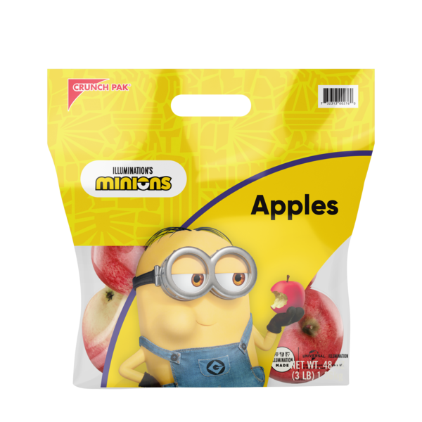 Crunch Pak Minions Whole Apples