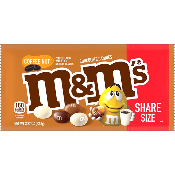 M&M's Coffee Nut Chocolate Candy Same-Day Delivery or Pickup
