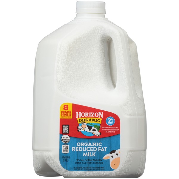 Horizon Organic 2 Reduced Fat High Vitamin D Milk (1 gal