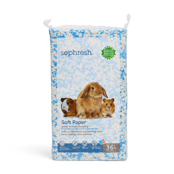 So Phresh Seasonally Colored Soft Paper Small Animal Bedding - Blue